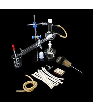 Premium 100ml Home Distillation Device Set for Pure Hydrosol & Essential Oil Extraction - Ideal for Chemical Experiments | International Shipping Available - Buy Online on GoSupps.com