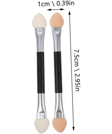 BIUDECO 24pcs Latex Eye Shadow Stick Double Ended Eyeshadow Brush Eye Makeup Makeup Applicator Sticks Eye Shadow Eyeshadow Cosmetic Makeup Sticks - Buy Online on GoSupps.com