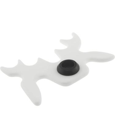 RLECS Moosehead Bridge Head - White Plastic Slip-On Pool Cue Accessory - Buy Online on GoSupps.com