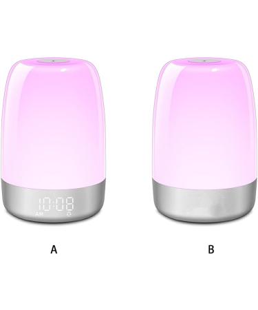 Hi.FANCY Wake-Up Night Light Sunrise Simulation 3-Ways Dimmable Bedside Lamp for Bedrooms Ambient Nightstand Lights Sleep Aid - Buy Online on GoSupps.com
