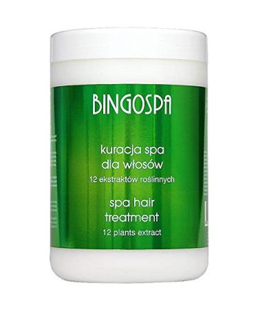 BINGOSPA hair treatment with plant extracts against hair loss and dandruff - 1000 ml