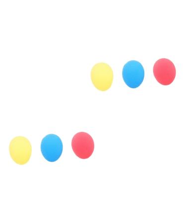 Clispeed 6 Stk Hand Strengths Round Balls Handball around Hand Trainer Ball Handwrite Compression Balls Hand massage balls made of silicone hand finger squeeze balls handheld handle 3PCSX2PCs such as shown