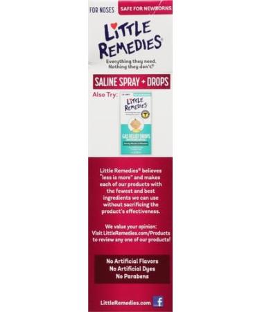 Little Remedies Noses Saline Spray Drops 1 Fl Oz (Pack of 2) - Buy Online on GoSupps.com