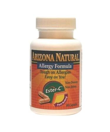 Arizona Natural Allergy Formula 60 Capsules 60 Count (Pack of 1)