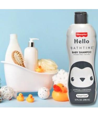 Hello Bathtime Baby Shampoo - Paraben & Dye Free Hypoallergenic 10 Fl Oz - Gentle Care for Your Baby - Buy Online on GoSupps.com