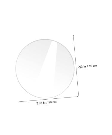 SEWACC 60 Pcs Acrylic Round Sheet Round Acrylic Board Acrylic Boards for DIY Multifunction Key Chain - Buy Online on GoSupps.com