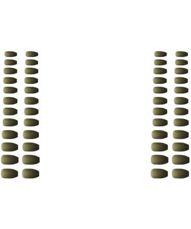 2 Set of 1 Set Press on Nails Medium Extension Long Matte Fingernails Fashion Decals Full Cover Ballerina Salon DIY Manicure Kit - Buy Online on GoSupps.com