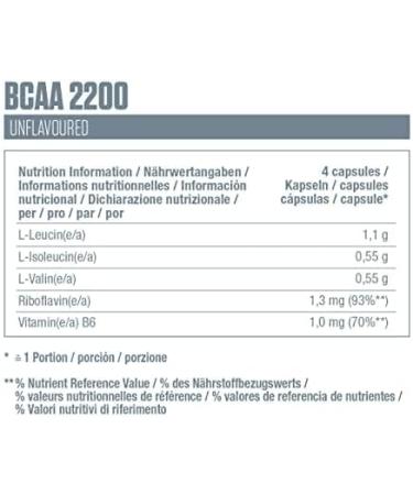 Dymatize BCAA 2200 Caps - 400 Essential Amino Acid Capsules for Muscle Recovery | International Shipping Available - Buy Online on GoSupps.com