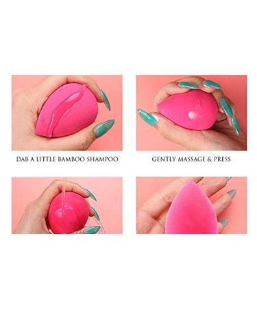 Premium Makeup Sponges - 4 Pack Blender Foundation Sponges for Liquid Cream & Powder | Beauty Blender for Flawless Application - Buy Online on GoSupps.com