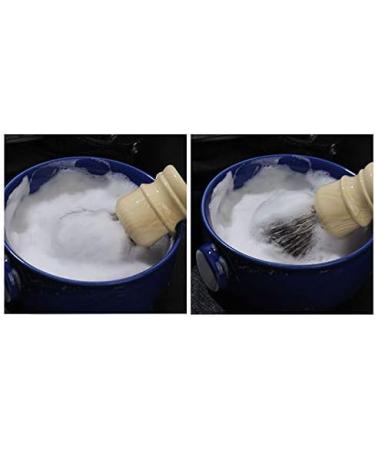 Compasty Ceramic Men's Shaving Mug - Royal Blue Wide Mouth Bowl for Shaving Brush & Soap - International Shipping Available - Buy Online on GoSupps.com