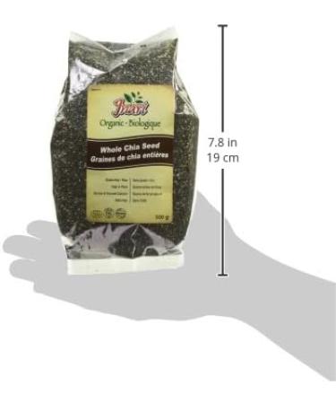 Inari Organic Black Whole Chia Seed 500 g - Buy Online on GoSupps.com