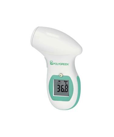 Polygreen Non-Contact Digital Thermometer for Adults & Kids - Infrared Forehead Thermometer with Fever Alarm - Safe for Babies (KI-8280 - Buy Online on GoSupps.com