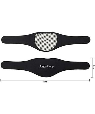 Heated Neckband Neck Wrap with Magnetic Therapy for Neck Pain Relief - Black - Buy Online on GoSupps.com