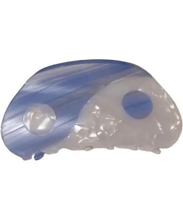 New 2025 New Yin Yang Hair Claws Geometric Acetate Semicircle Colorful Crab Claw Barrette Hair Accessories Jewelry Fashion Accessories Creative Gift - Buy Online on GoSupps.com