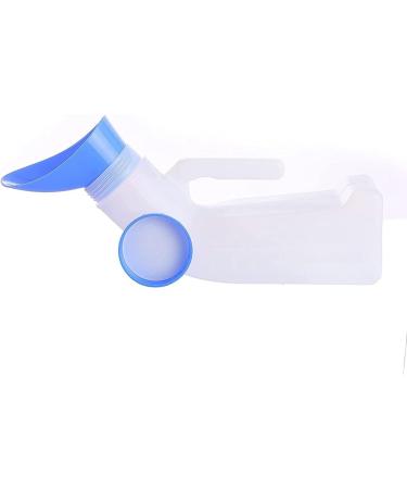 Florencey 2 Packs Unisex Spill Proof Urinal for Men and Women with Screw Lid Urinal Funnel for Travel Outdoor - Buy Online on GoSupps.com