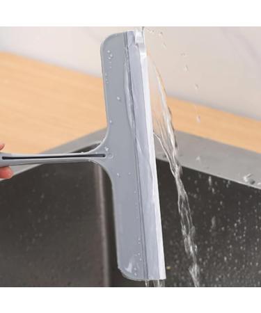Glass Cleaner Home Glass Scraper Car Window Cleaning Floor Tile Wall Washing Brush Wiper For Bathroom Kitchen Car Furniture Grey - Buy Online on GoSupps.com