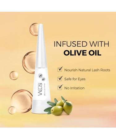 Buy 0.28 fl.oz Eyelash Glue for Sensitive Eyes - Super Strong Hold Brush-On Clear Adhesive for Waterproof Strip Lashes | Latex-Free & Long Lasting - Buy Online on GoSupps.com