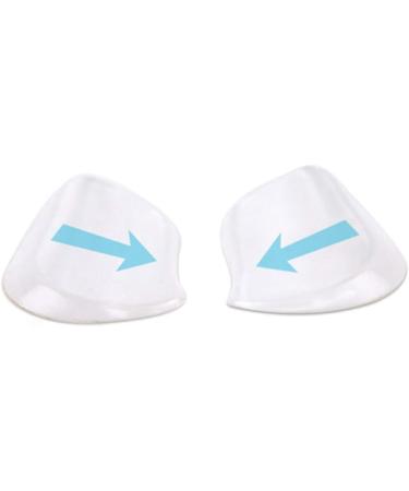 Ciieeo Heel Wedge Silicone Insoles - Gel Inserts for Supination & Pronation | Corrective Foot Alignment | Knock Knee & Bow Legs Pain Relief - 3 Pairs - Buy Online on GoSupps.com