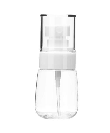 TOUISEDGI U Shaped Spray Bottle Light Weight Durable Thick Bottom Ultra Fine Mist Cosmetics Plastic Bottle for Travel Home Use 30ml(Transparent)