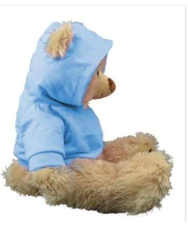 Light Blue Hoodie Tee for 14-18 Build-a-Bear & Stuffed Animals - Buy Online on GoSupps.com