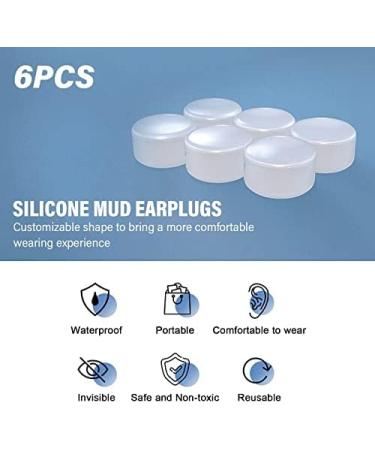 Sleep earplugs 6Pcs Silicone Ear Plugs Sleep Anti-Noise Snoring Earplugs Noise Cancelling for Sleeping Noise Reduction Travel (Color : 02) (Color : 4) (Color : One Size) - Buy Online on GoSupps.com