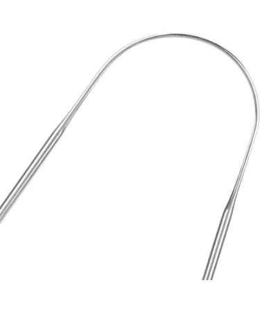 U-Shaped Stainless Steel Tongue Scraper | 2-Part Cleaner for Bad Breath | Easy to Use & Clean | Improve Oral Hygiene - Buy Online on GoSupps.com