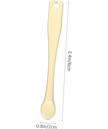 minkissy 12 Pcs Electroplating Cream Spoon Cosmetic Mixing Spoon Cosmetic Spatula Metal Galvanic Facial Cream Spoon Mini Facial Spatula Spoon Moisturizing Beauty Cream Zinc Alloy 1 count (Pack of 1) Golden Goldenx2pcs - Buy Online on GoSupps.com