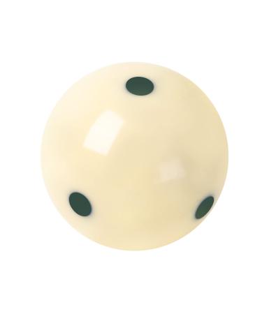 GSE Billiard Practice Training Cue Ball, AAA-Grade PRO Cup Standard Pool Billiard Cue Ball with 6 Dots (6 oz 2-1/4" Several Colors Available) Green
