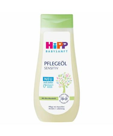 Hipp Sensitive Baby Body Oil with Organic Almond Oil from birth 6.76 fl.oz / 200 ml