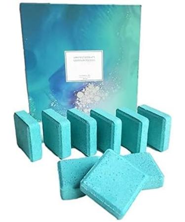 Set of 9 Eucalyptus Shower Steamers with Essential Oils - 65g Each (Box) - Buy Online on GoSupps.com