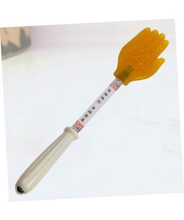 Healeved 2-Piece Face Massage Tools | Facial Roller & Cleaning Device | Muscle Roller Stick - White & Orange - 34x6cm - International Shipping Available - Buy Online on GoSupps.com