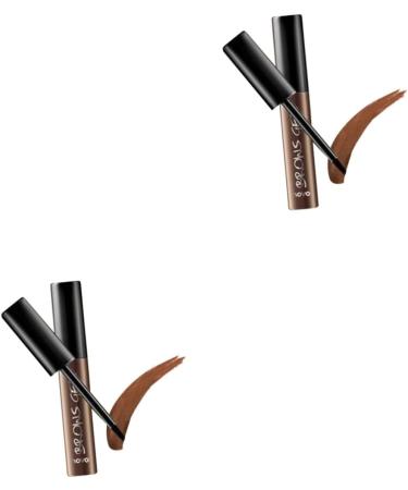 Ipetboom 2pcs Brow Pencil Pen Eye Brow Gel Eyebrows Cream Water Proof - Buy Online on GoSupps.com