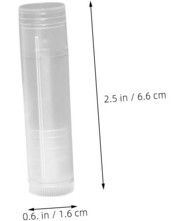 SOESFOUFU 100pcs Empty Lipstick Tube Lip Gloss Tubes Bulk DIY Lip Gloss Tubes Lip Gloss Containers Empty Pp - Buy Online on GoSupps.com