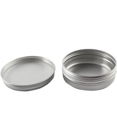 Box Round Candles Tin Containers with Lids Mini Candles Clear Tea Containers Storage Jars with Lids Toiletry Organizer Aluminum Wallet Tin Cans with Candy Coffee Grounds Travel - Buy Online on GoSupps.com