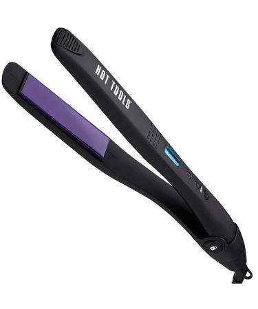 Hot Tools Professional Ceramic + Tourmaline Digital Flat Iron 1 Inch