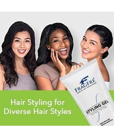 FRAGFRE Firm Hold Hair Gel 8 oz - Fragrance Free, Paraben Free, Hypoallergenic Styling Gel - Vegan & Gluten Free - Non-Irritating Formula - 1 Pack, 8 Fl Oz - Buy Online on GoSupps.com