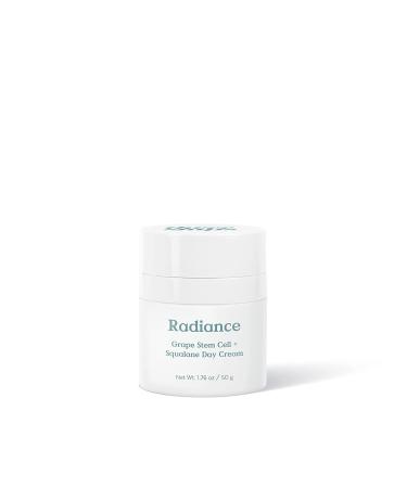 Three Ships Radiance Grape Stem Cell + Squalane Day Cream Vegan Facial Moisturizer Hydrates & Balances Skin As Seen on TV Natural Face Lotion for All Skin Types 50g