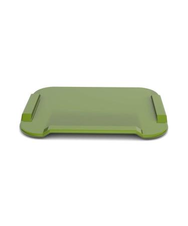 Ornamin dining board 22 x 17 cm green (model 900) / cutting board fixing board one-handed board