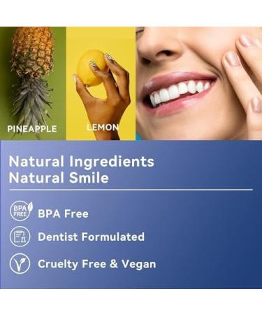 Sheer White Teeth Whitening Strips - 28 Count Pineapple | Fast 30-Minute Bright Smile - Buy Online on GoSupps.com