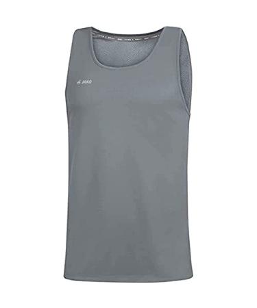JAKO Men's Tank Top Run 2.0 blue XXL 6075 M Stone Grey