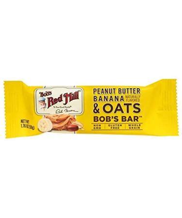 Bob's Red Mill Bob's Bar Variety Pack - Peanut Butter  Jelly  Banana  Chocolate - Gluten-Free & Non-GMO - 12 Count Pack - Buy Online on GoSupps.com