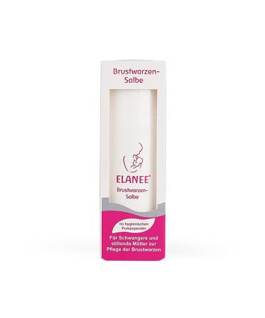 ELANEE nipple ointment in dispenser (30 ml) - cares for cracked and sore nipples especially during breastfeeding (402-00) Single