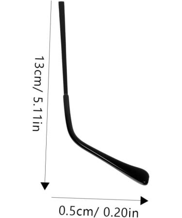 Gleavi Glasses Repair Set - Universal Glass Legs NBLest Metal Frame Black 13x0.5cm - Perfect Accessories for Glasses Restoration - Buy Online on GoSupps.com