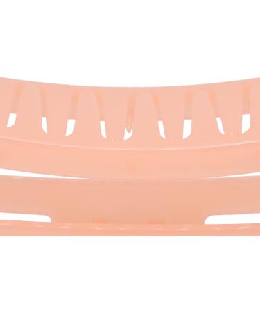 Hair Clip 8.5x3cm Hair Claw Clip Non-Slip Lightweight Portable for Thick Thin Curly Straight Hair(Coral Orange) - Buy Online on GoSupps.com
