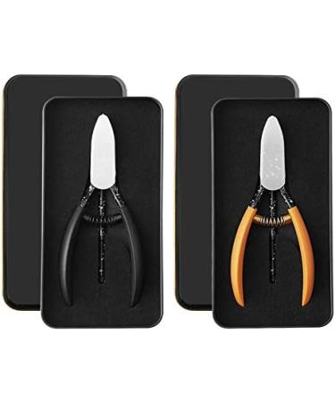 RIYAN Toenail Ingrown Nail Set Cuticle Nipper Clipper Edge Cutter Manicure Scissor Tool Pedicure Orange - Buy Online on GoSupps.com