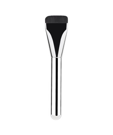 Foundation Makeup Brush Aluminum Blending Liquid Brush Portable Face Blush Concealer Applicator Cosmetics Tool with Ultra Thin Bristles for Grooming (5inch) Copper tube