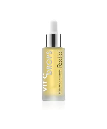 Rodial Vit C Booster Drops 1fl.oz Brighten and Renew Rejuvenating Lightweight Vitamin C Face Serum High Performance Formula with Vitamin B5 and Babassu Oil Radiance and Luminosity Boost 1 Fl Oz (Pack of 1)