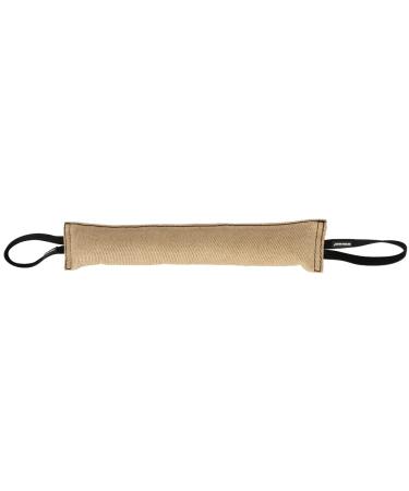 Dingo Gear Jute Bite Sausage with Two Holders 60 cm x 8 cm IGP IPO Training Dog Toy S00150 2 Holders 60x8 cm