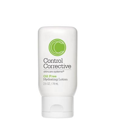 CONTROL CORRECTIVE Oil Free Hydrating Lotion  2.5 Oz - Lightweight  Silky  Non-Comedogenic  Oil-Free  Facial Moisturizer  Leaves Skin Hydrated And Glowing  Calms  Purifies  Tones  Repairs  Balances