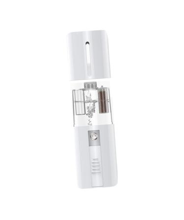 Baluue 1pc Hydrating Instrument Steamer for Facial Portable Humidifier Portable White Abs
